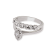 0.12 ct. Ring-Mit-Diamanteffekt