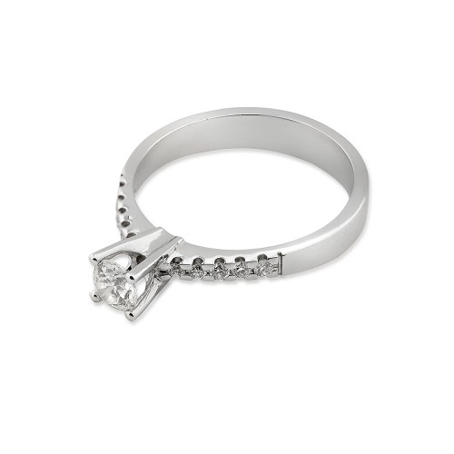 0.50 ct. Diamant Solitärring