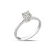 0.57 ct. Diamant Solitärring