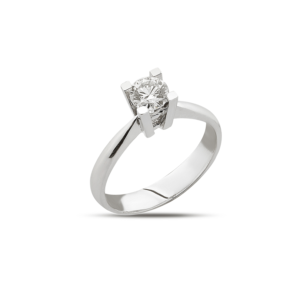 0.46 ct. Diamant Solitärring