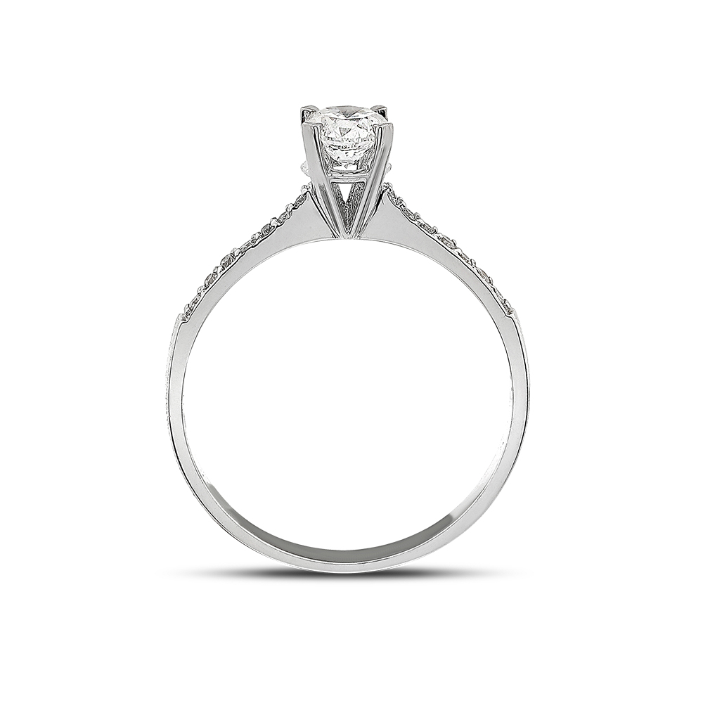 0.53 ct. Diamant Solitärring