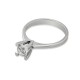 0.58 ct. Diamant Solitärring