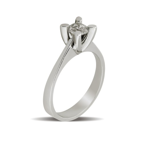 0.46 ct. Diamant Solitärring