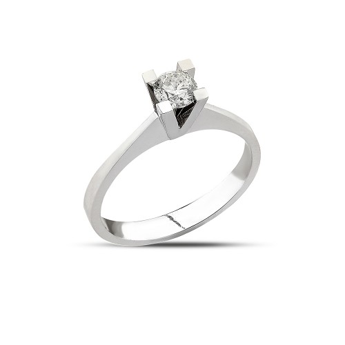 0.38 ct. Diamant Solitärring