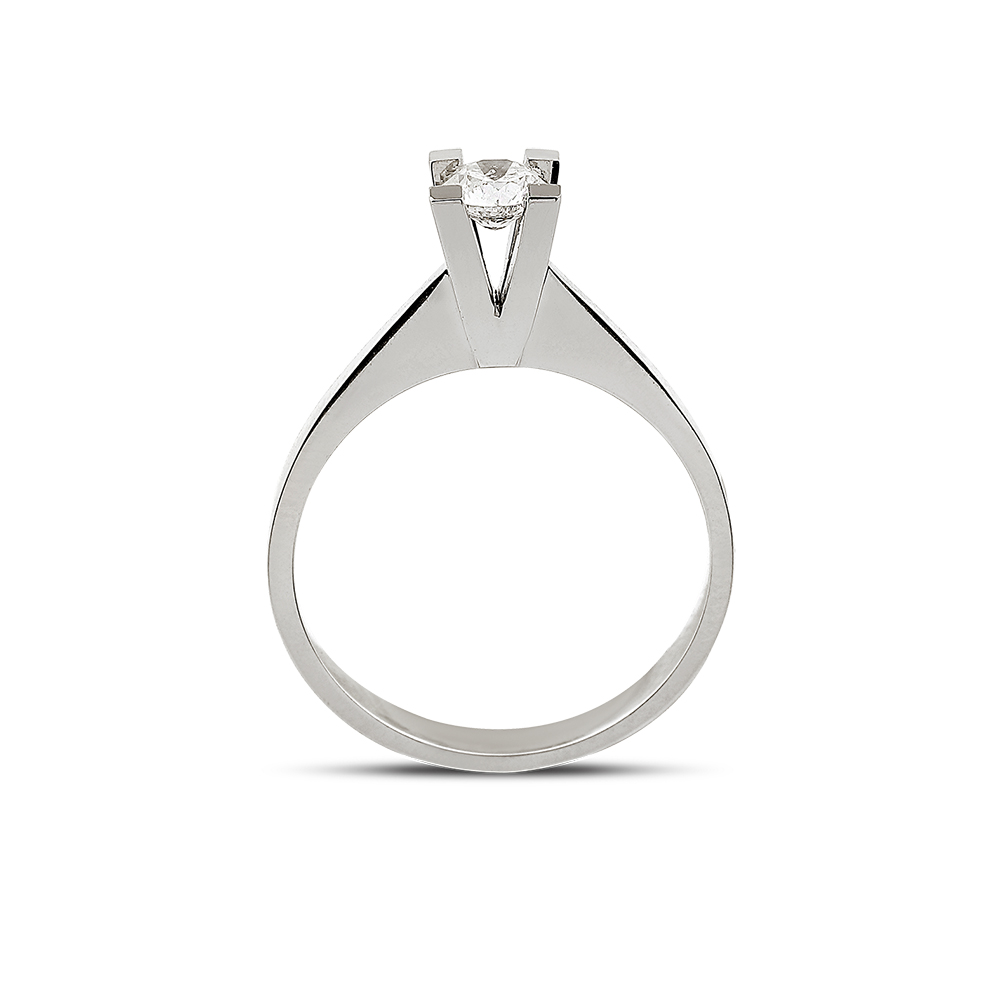 0.38 ct. Diamant Solitärring