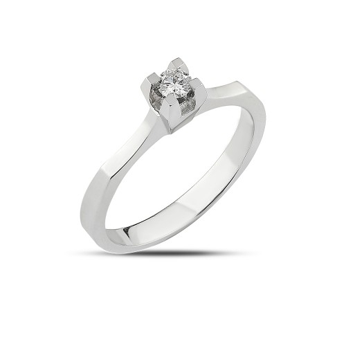 0.11 ct. Diamant Solitärring