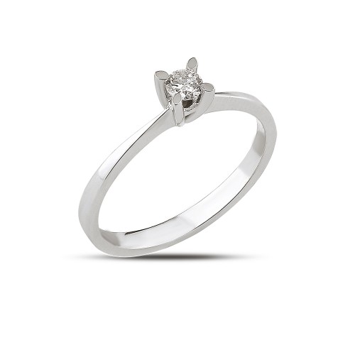 0.13 ct. Diamant Solitärring