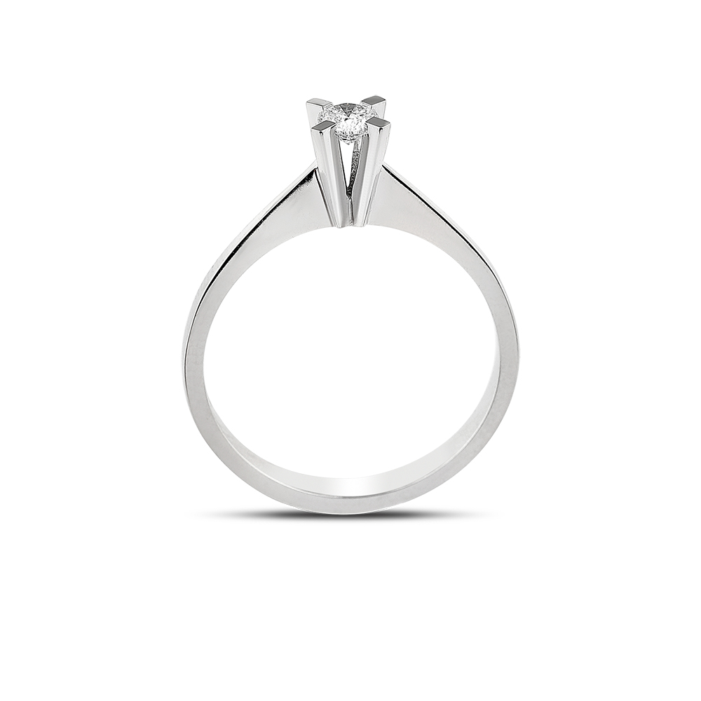 0.19 ct. Diamant Solitärring