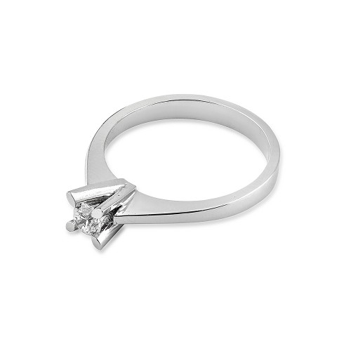 0.24 ct. Diamant Solitärring