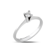 0.16 ct. Diamant Solitärring