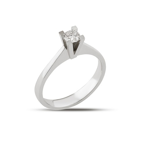 0.27 ct. Diamant Solitärring