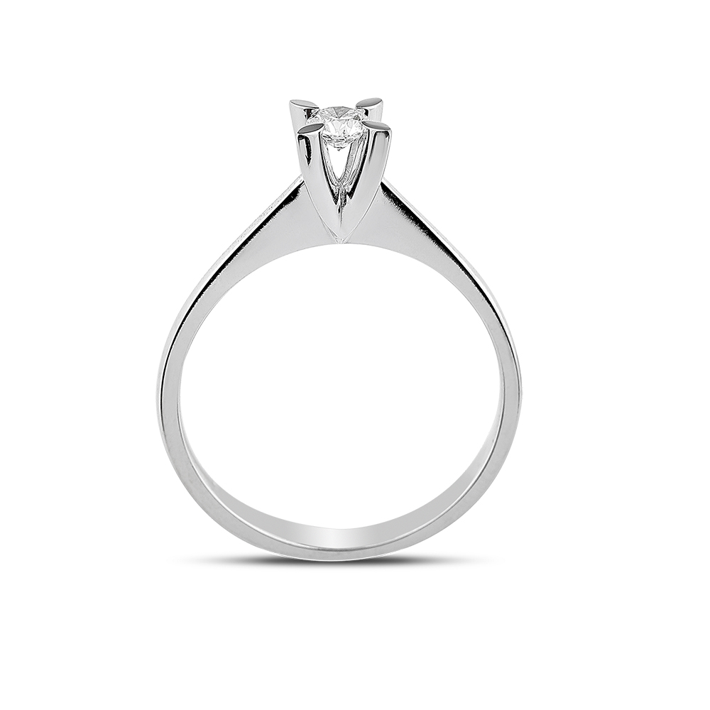 0.18 ct. Diamant Solitärring