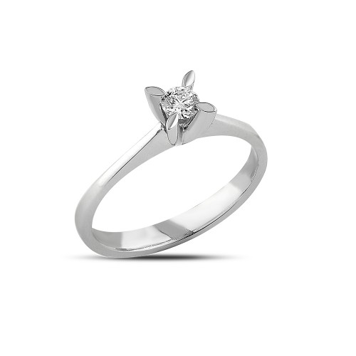 0.18 ct. Diamant Solitärring