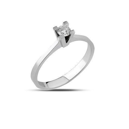 0.19 ct. Diamant Solitärring