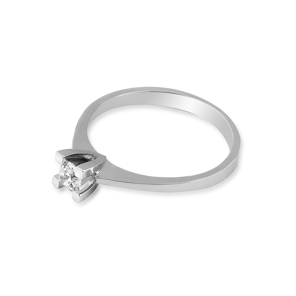 0.19 ct. Diamant Solitärring