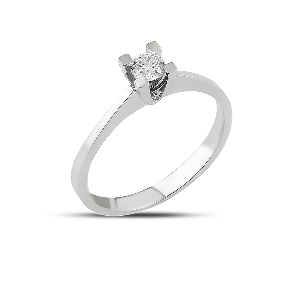 0.19 ct. Diamant Solitärring