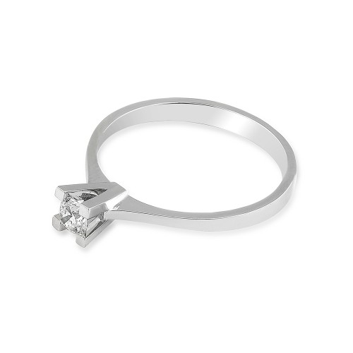 0.19 ct. Diamant Solitärring