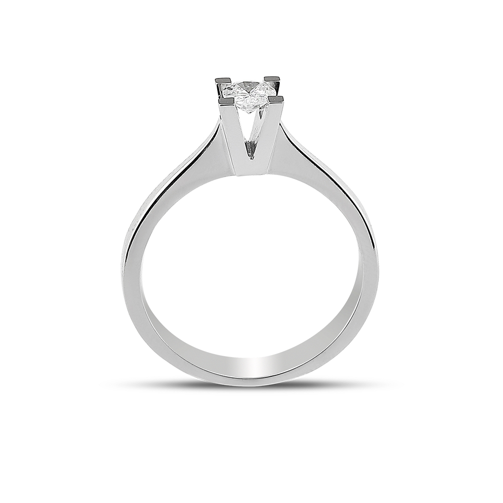 0.23 ct. Diamant Solitärring