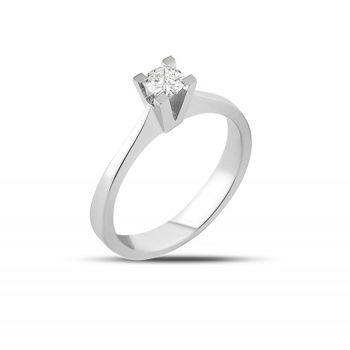 0.23 ct. Diamant Solitärring