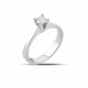 0.23 ct. Diamant Solitärring