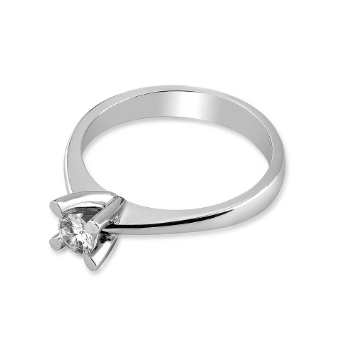 0.26 ct. Diamant Solitärring