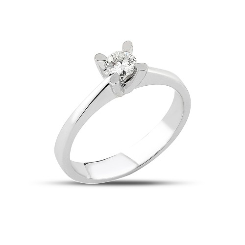 0.26 ct. Diamant Solitärring