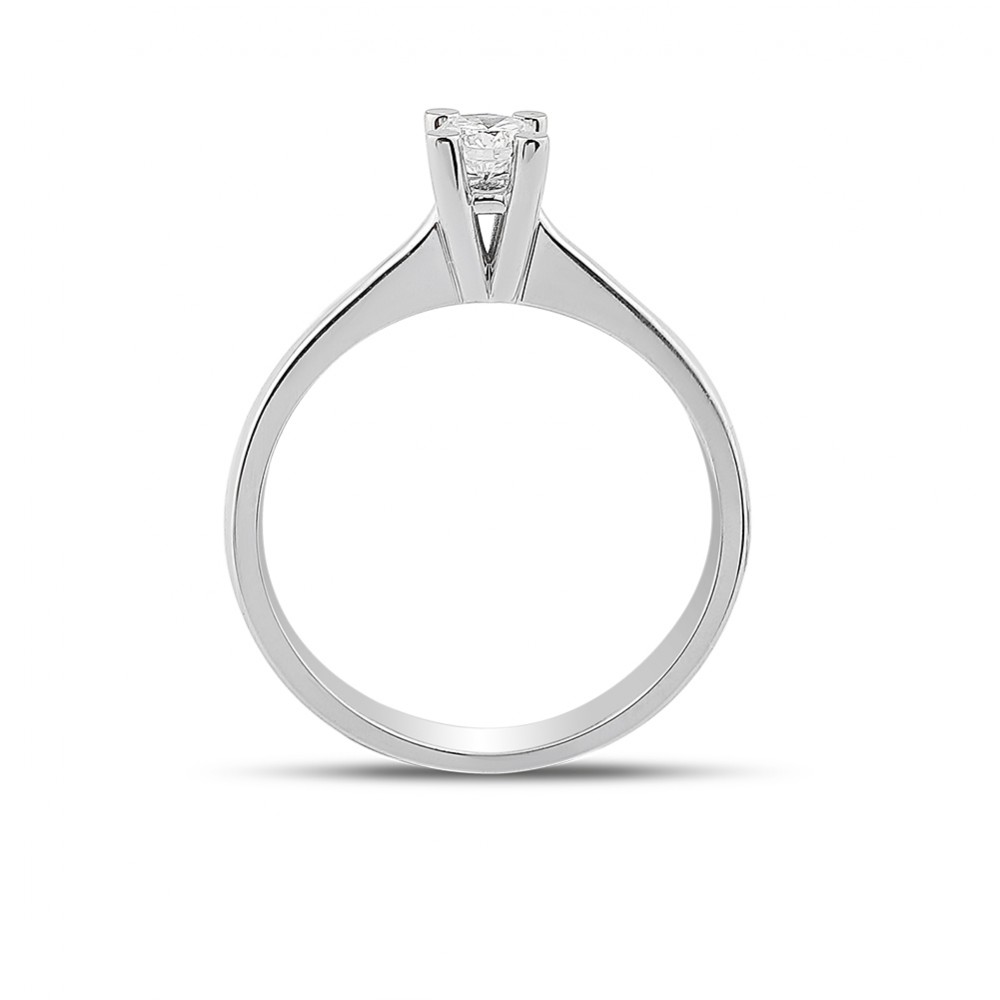 0.23 ct. Diamant Solitärring