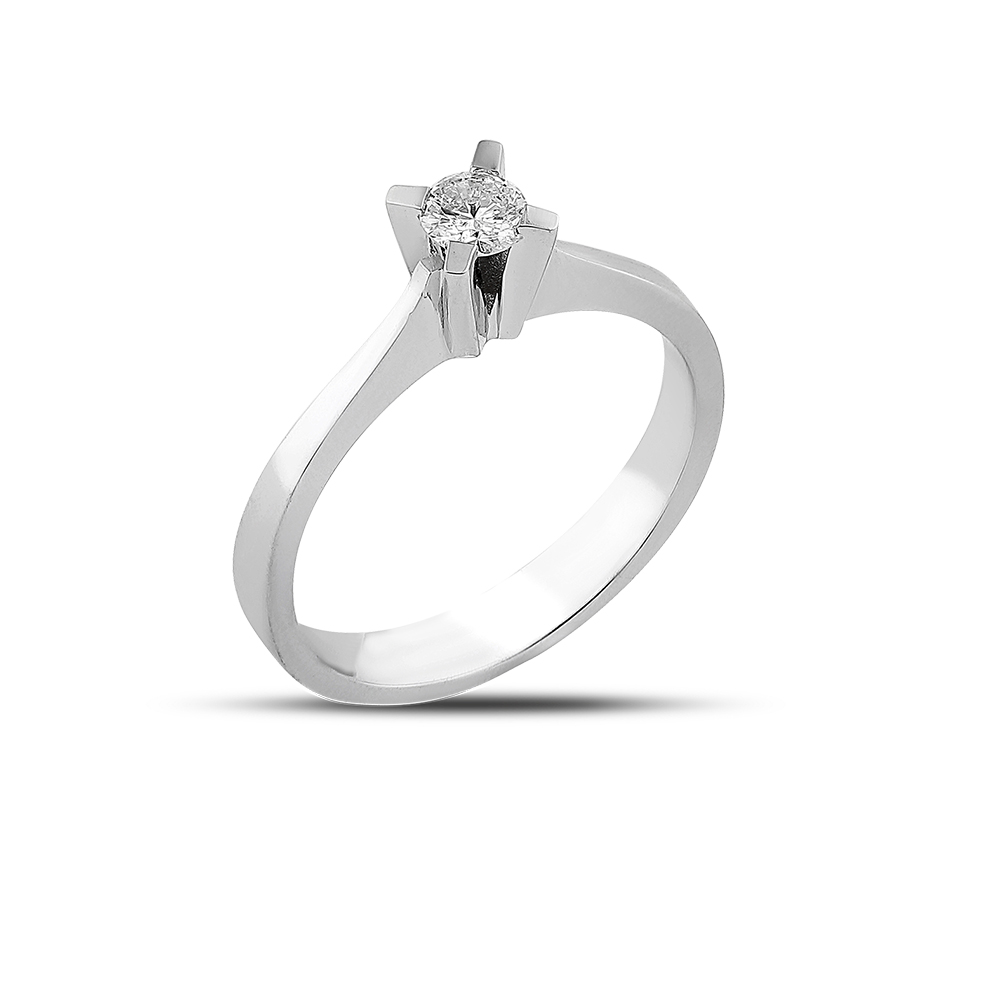 0.24 ct. Diamant Solitärring