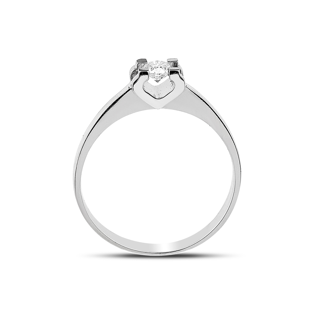 0.18 ct. Diamant Solitärring