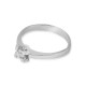 0.18 ct. Diamant Solitärring