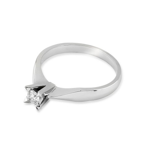 0.15 ct. Diamant Solitärring