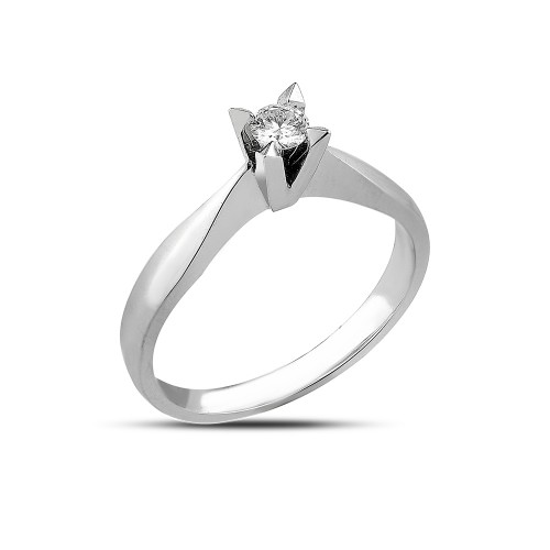 0.15 ct. Diamant Solitärring