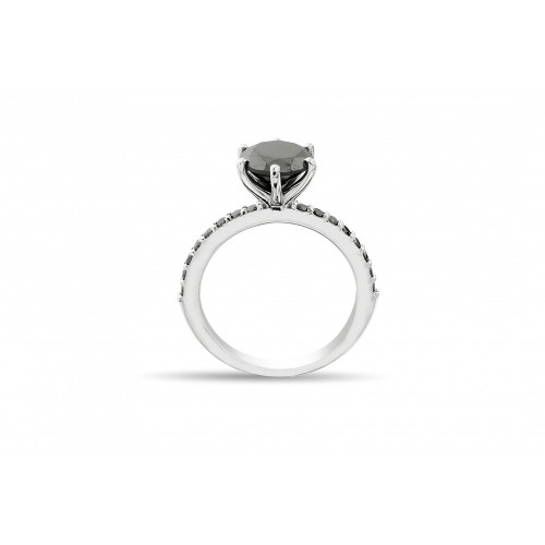 0.92 ct. Natürlicher Saphir Farbige Steinringe