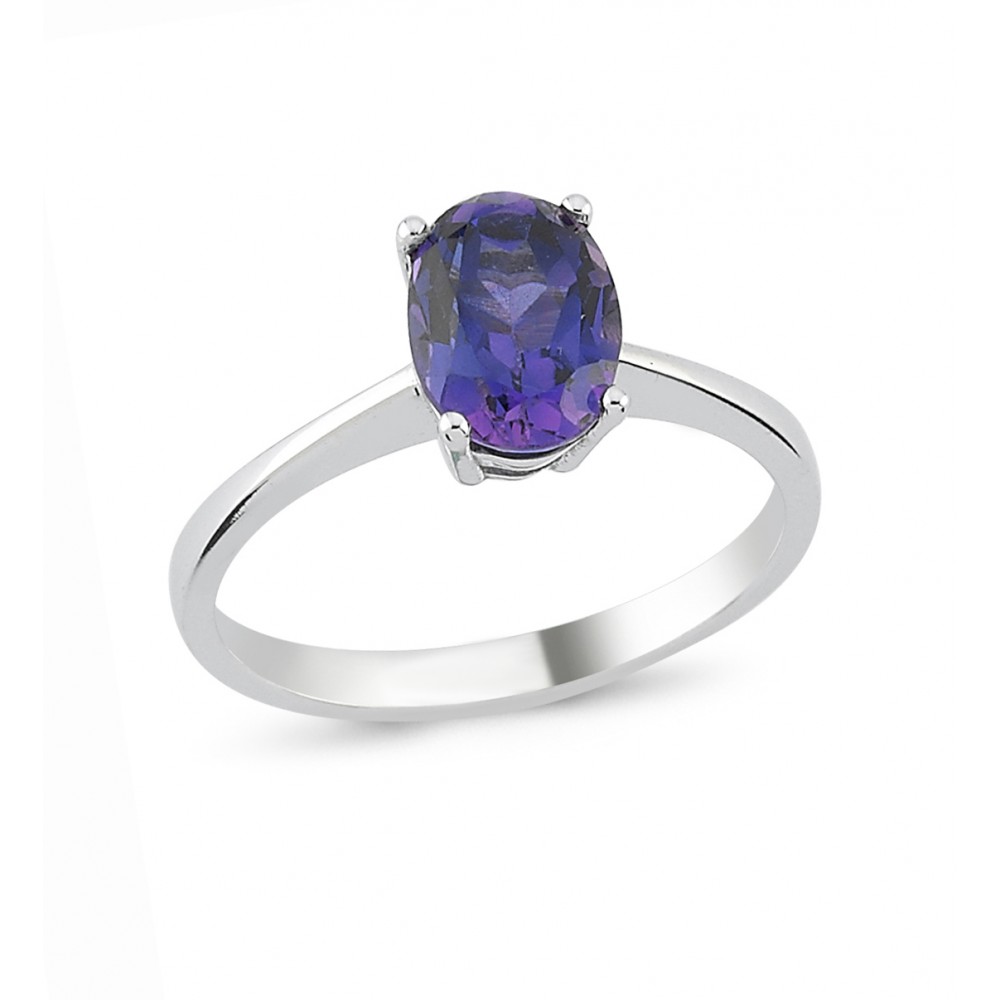 1.91 ct. Amethyst Farbige Steinringe