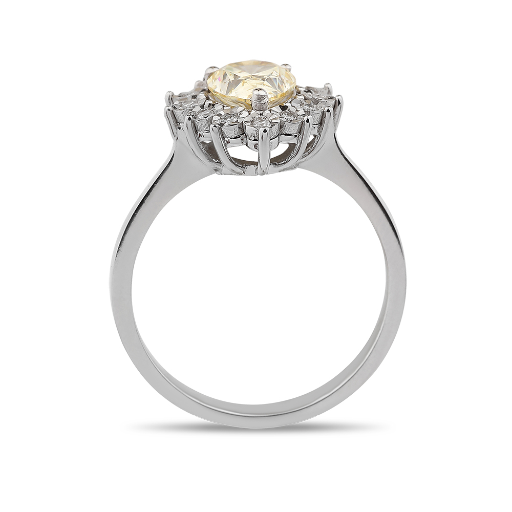 2.12 ct. Fensy Farbige Steinringe